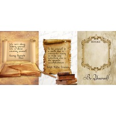 TRI-INSPIRAZION GREETING CARD Be Yourself